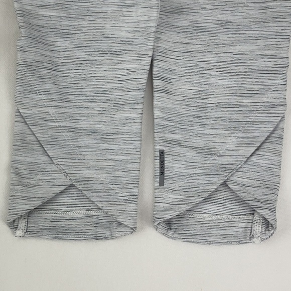 MPG Mondetta Performance Gear Grey Black & White Heathered Leggings - Picture 2 of 4